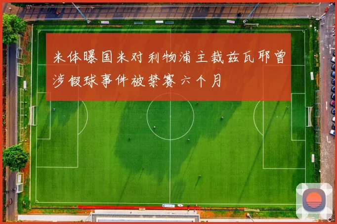 米体曝国米对利物浦主裁兹瓦耶曾涉假球事件被禁赛六个月